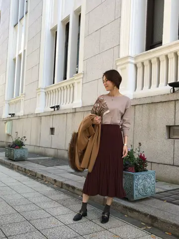 GRACE CONTINENTAL 亀田 未希 コーディネート画像