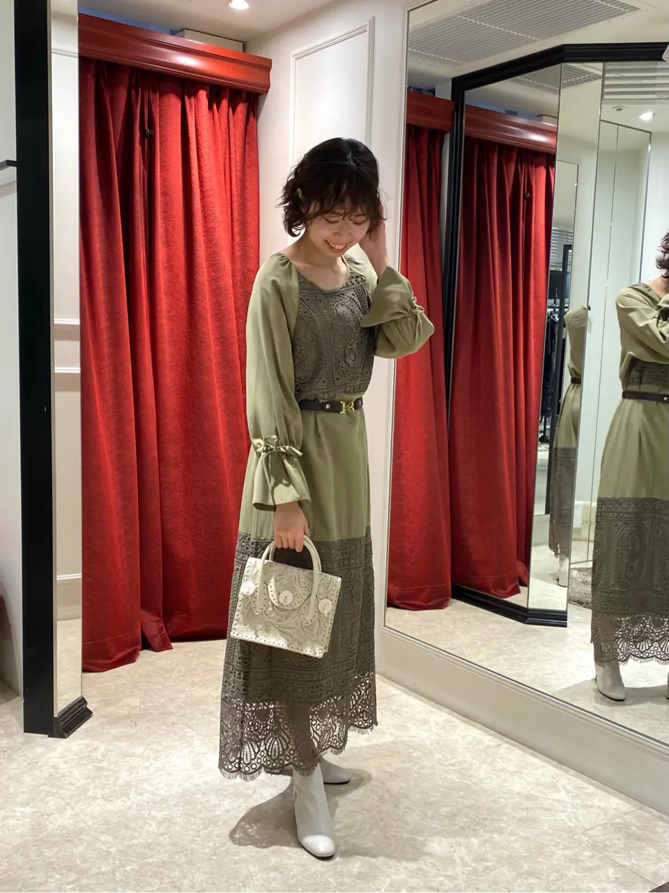 GRACE CONTINENTAL Abe コーディネート画像