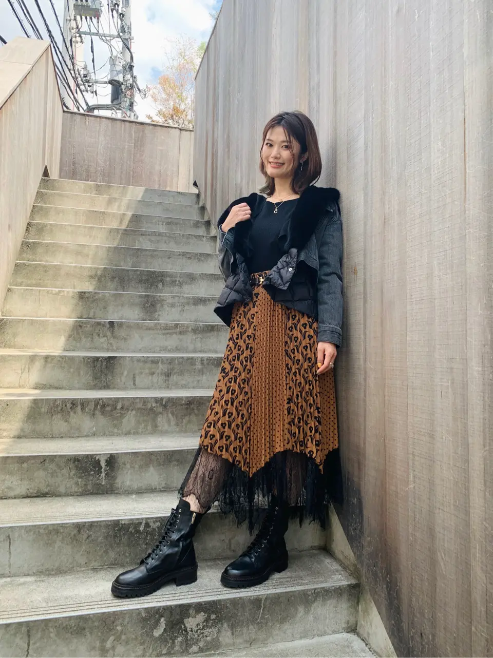 GRACE CONTINENTAL A.Kameyama コーディネート画像