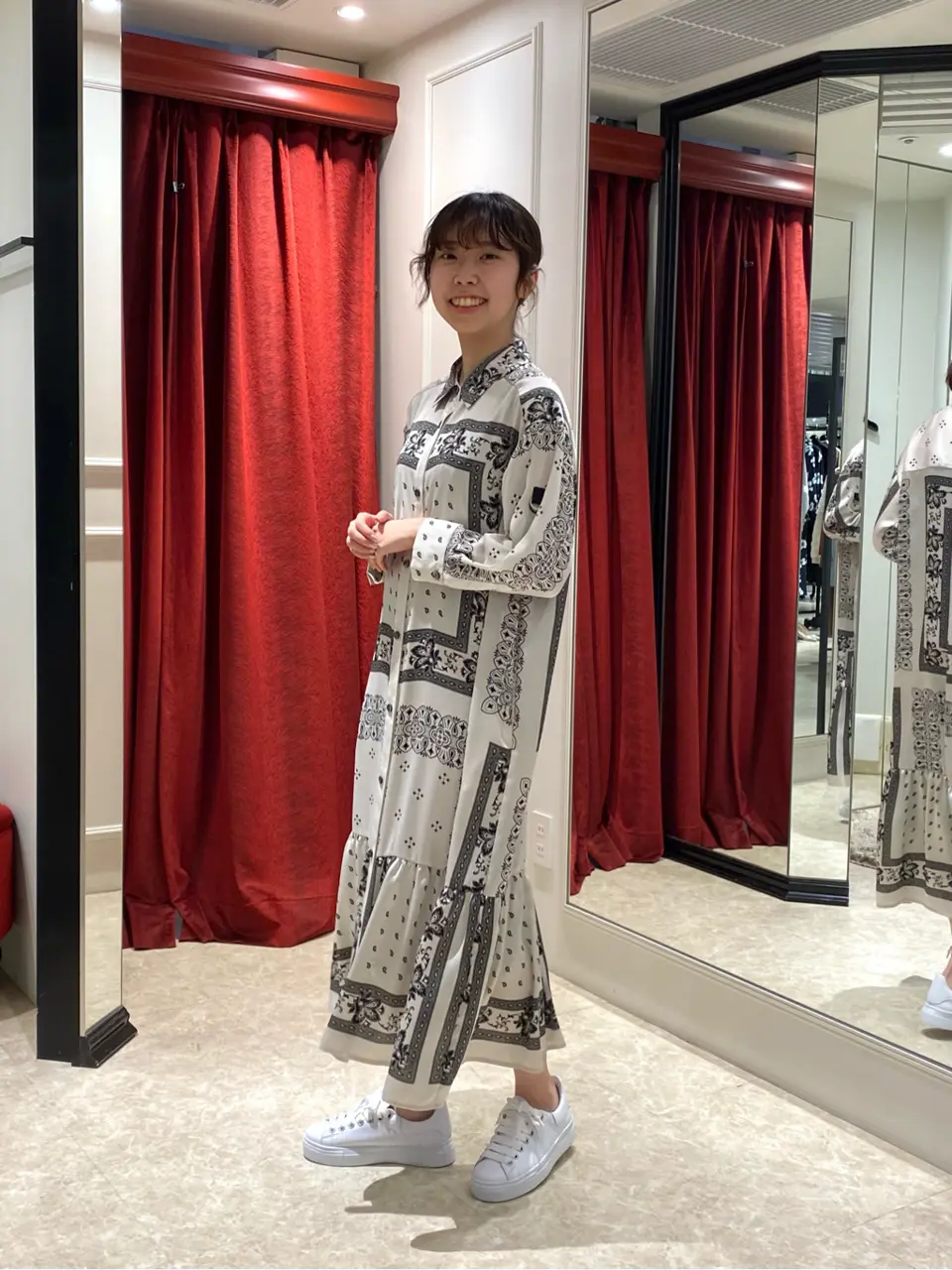 GRACE CONTINENTAL Abe コーディネート画像