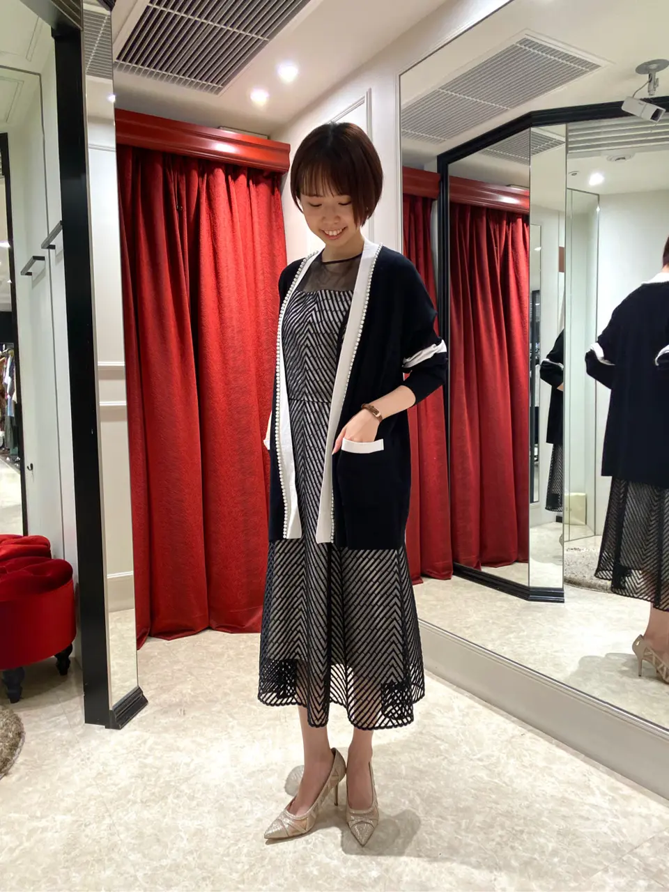 GRACE CONTINENTAL Abe コーディネート画像