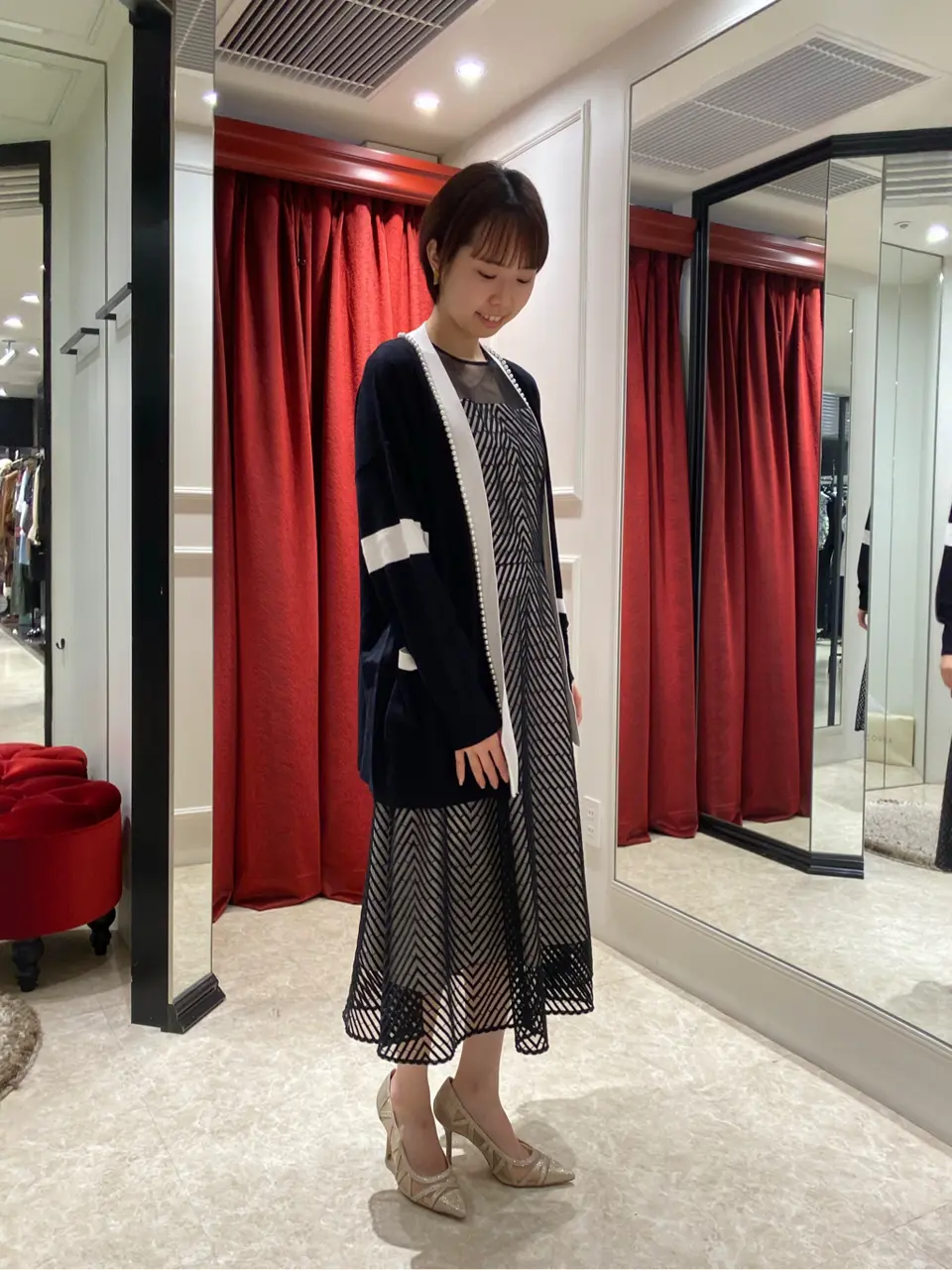 GRACE CONTINENTAL Abe コーディネート画像