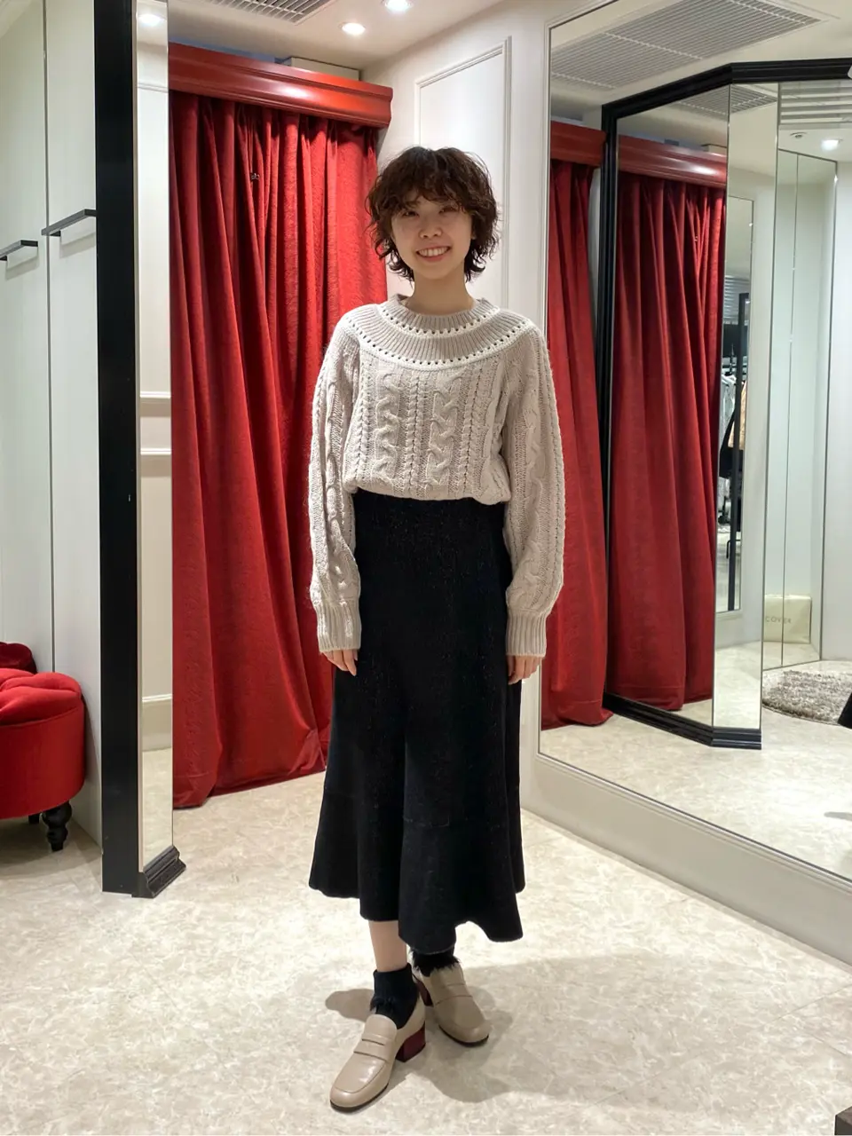 GRACE CONTINENTAL Abe コーディネート画像