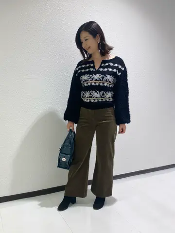 GRACE CONTINENTAL MOMOKO コーディネート画像