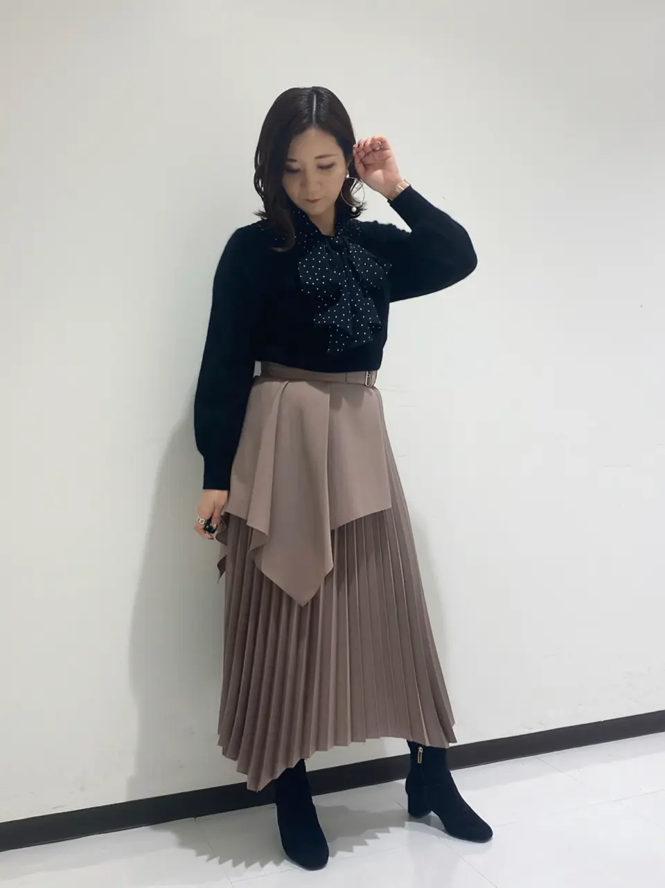 GRACE CONTINENTAL MOMOKO コーディネート画像