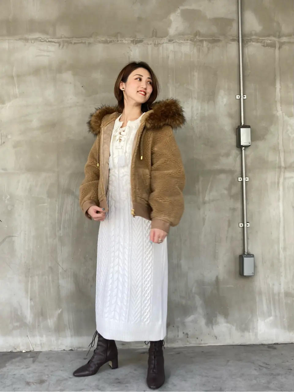 GRACE CONTINENTAL A.FUKUDA コーディネート画像