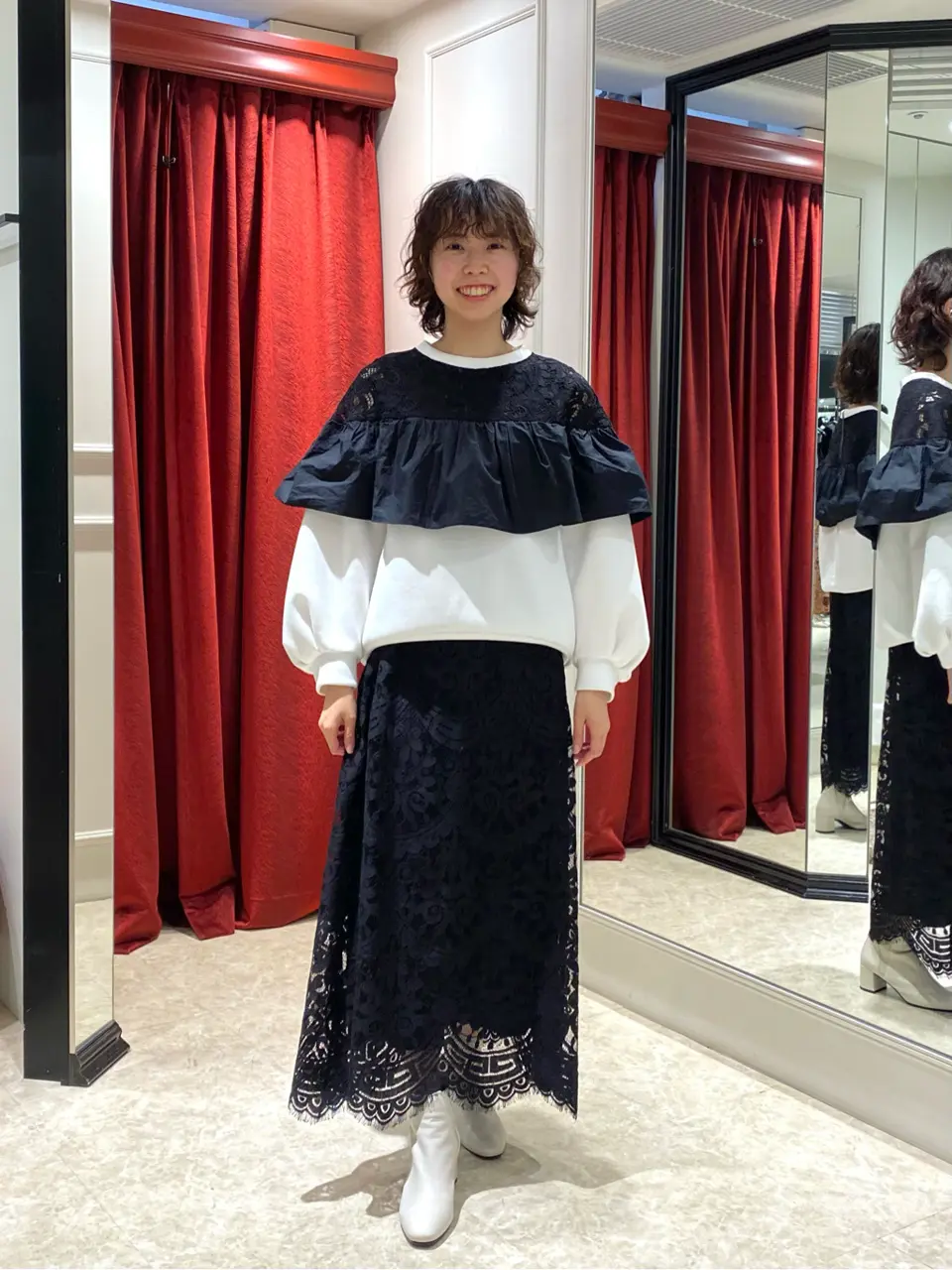 GRACE CONTINENTAL Abe コーディネート画像