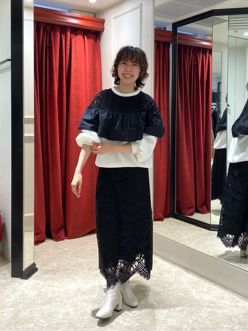 GRACE CONTINENTAL Abe コーディネート画像