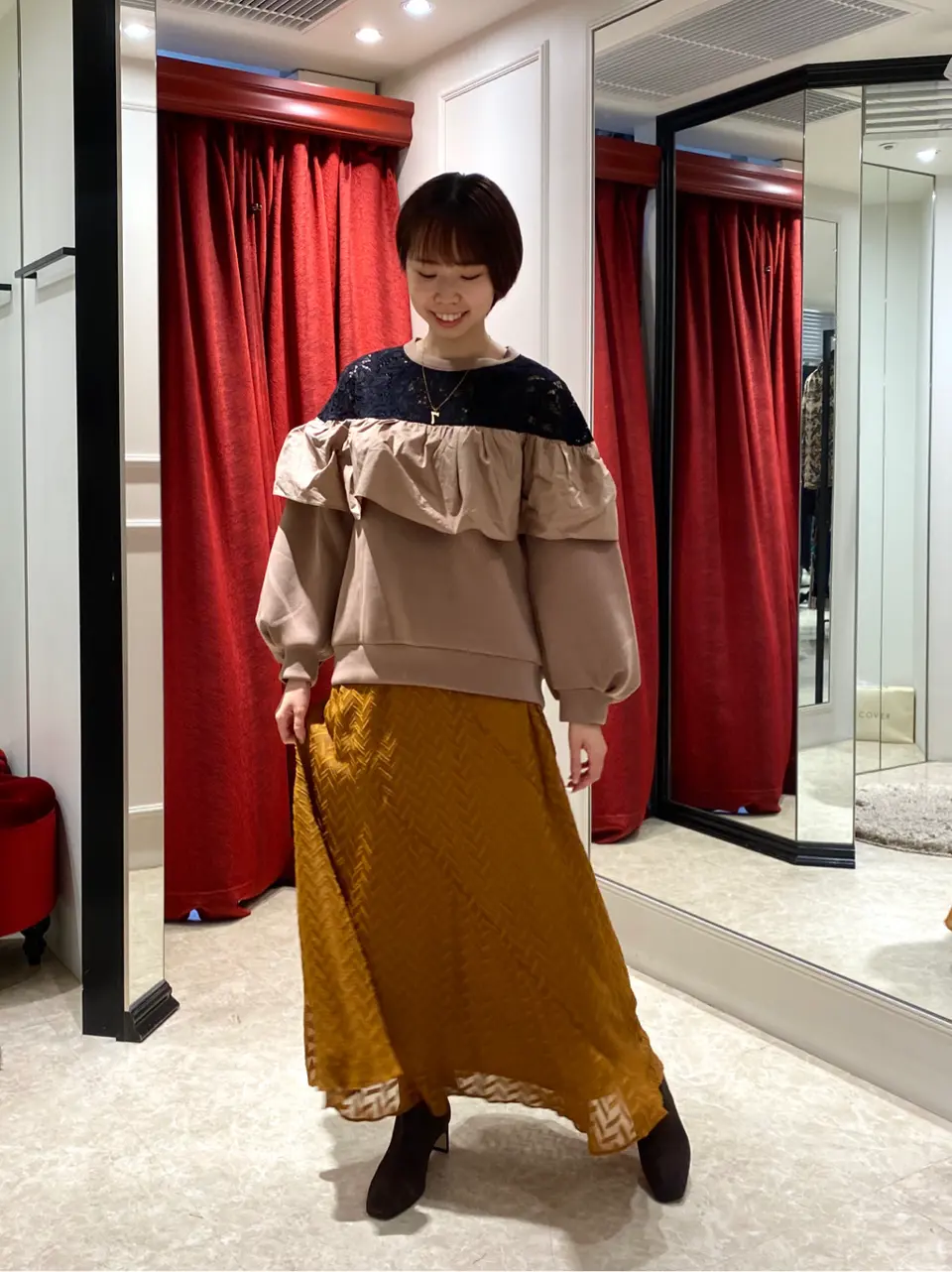 GRACE CONTINENTAL Abe コーディネート画像