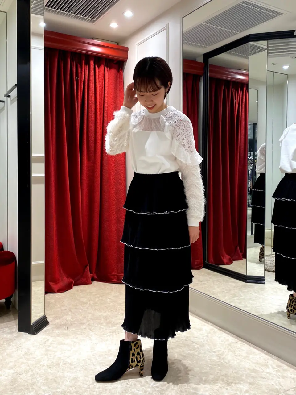 GRACE CONTINENTAL Abe コーディネート画像