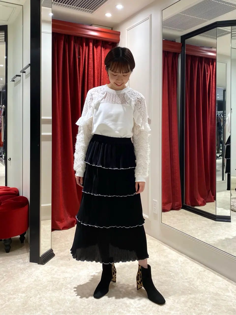 GRACE CONTINENTAL Abe コーディネート画像