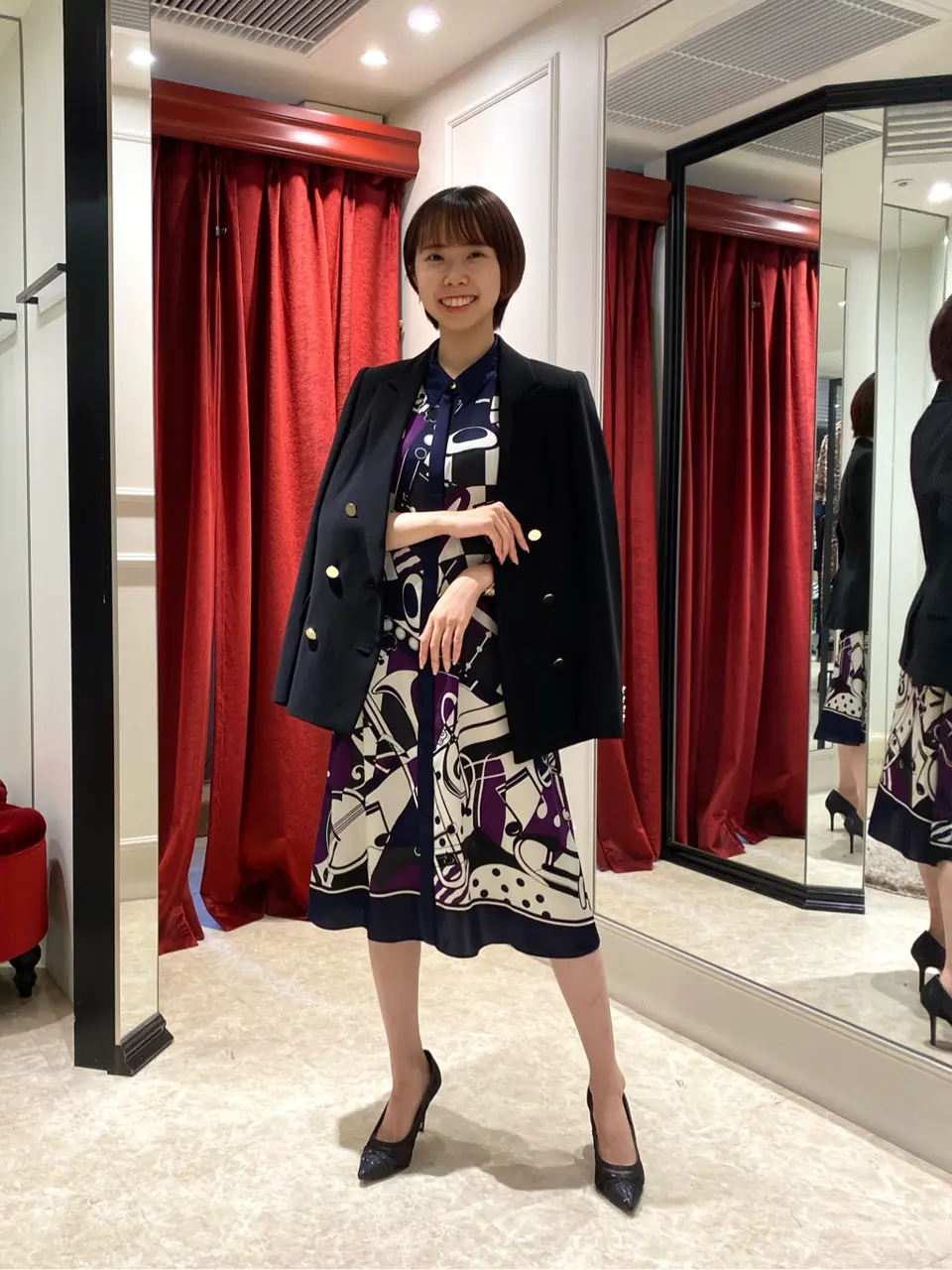 GRACE CONTINENTAL Abe コーディネート画像