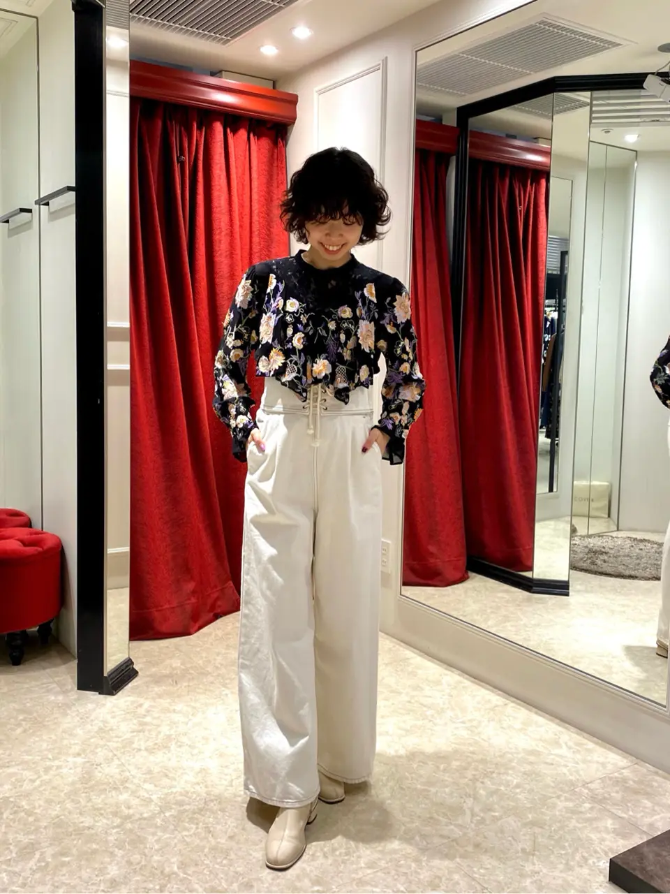 GRACE CONTINENTAL Abe コーディネート画像