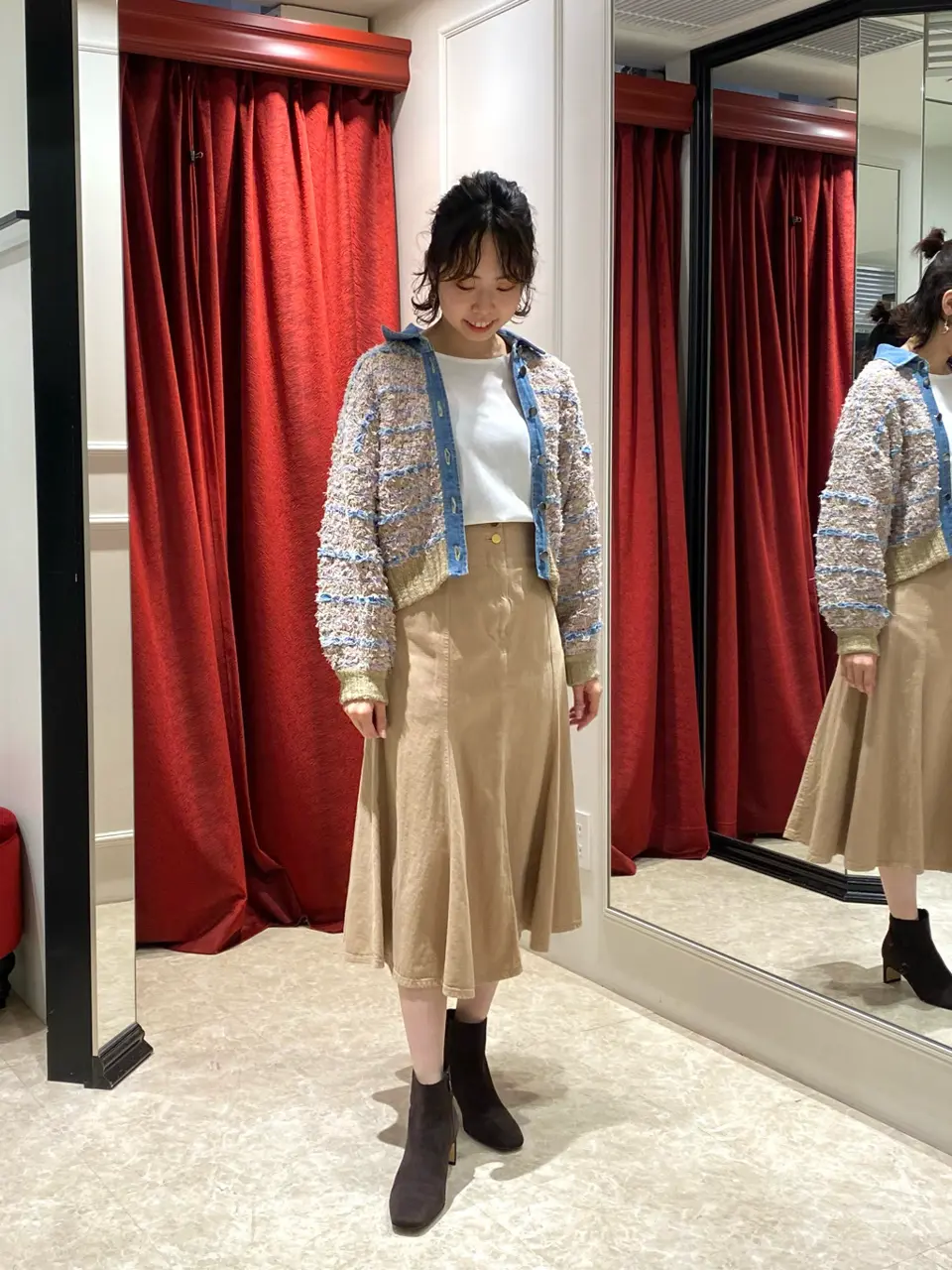 GRACE CONTINENTAL Abe コーディネート画像