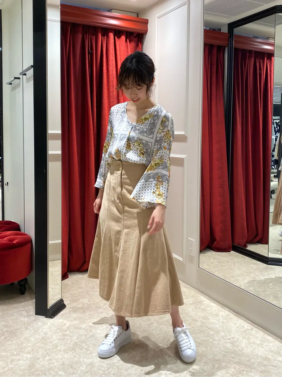 GRACE CONTINENTAL Abe コーディネート画像