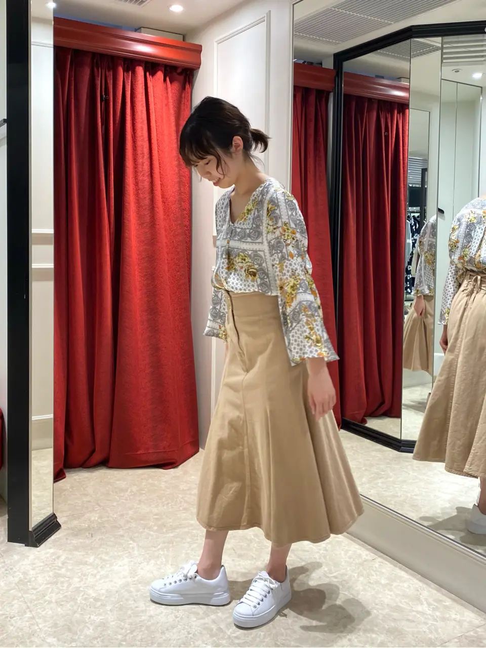 GRACE CONTINENTAL Abe コーディネート画像