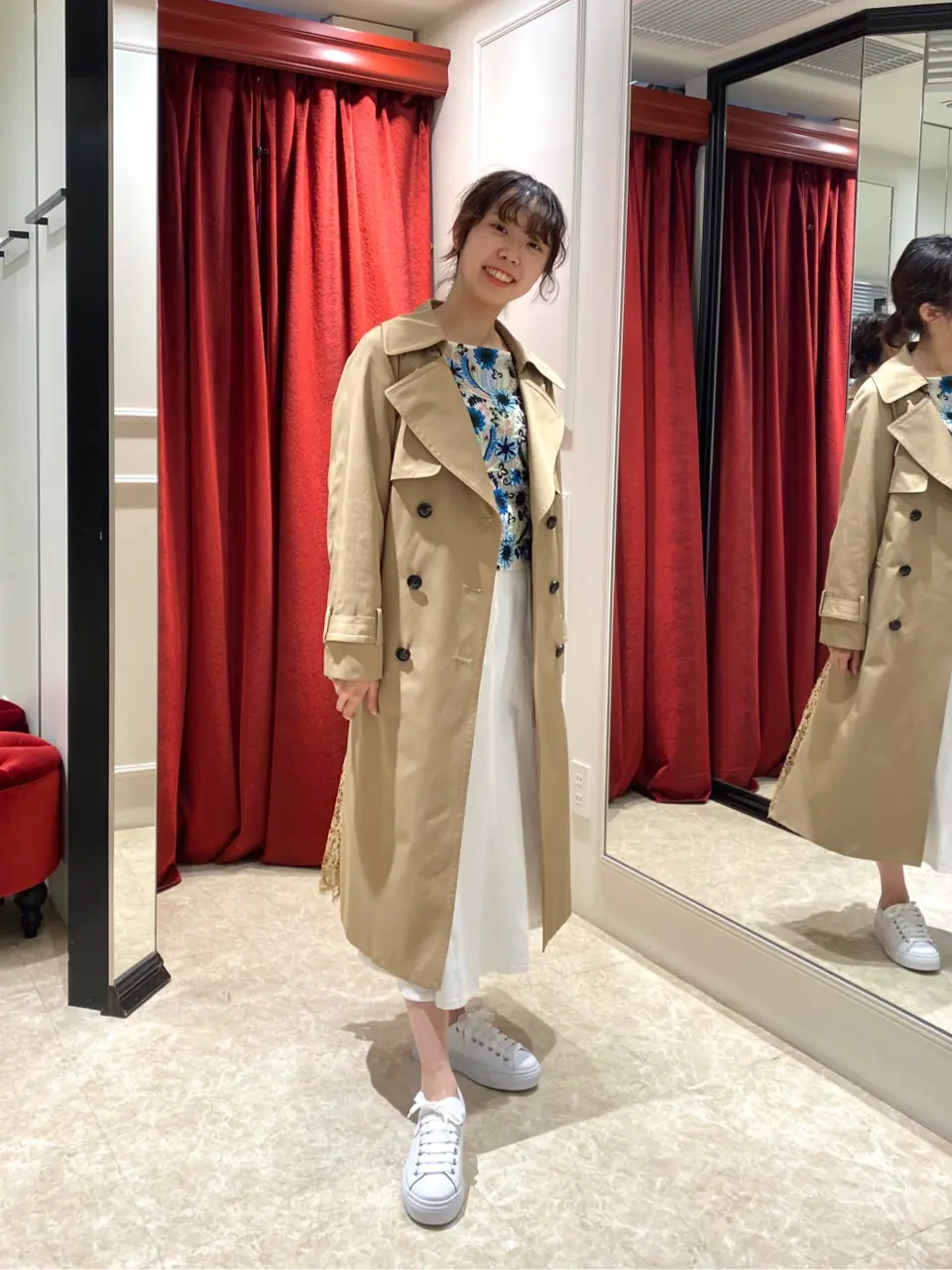 GRACE CONTINENTAL Abe コーディネート画像