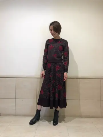 GRACE CONTINENTAL 亀田 未希 コーディネート画像