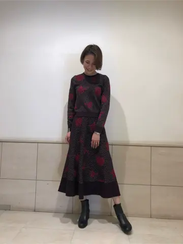 GRACE CONTINENTAL 亀田 未希 コーディネート画像