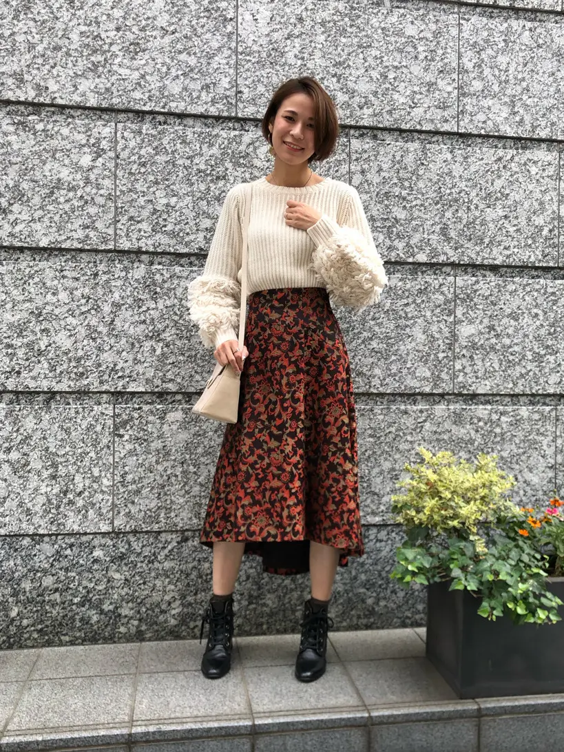 GRACE CONTINENTAL 亀田 未希 コーディネート画像
