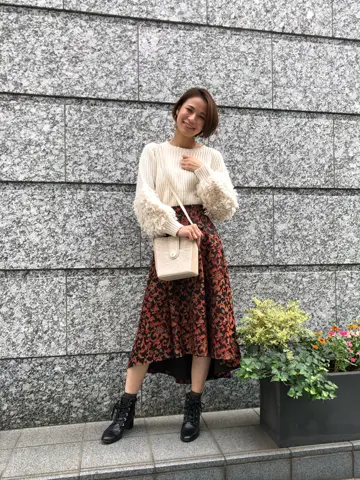 GRACE CONTINENTAL 亀田 未希 コーディネート画像