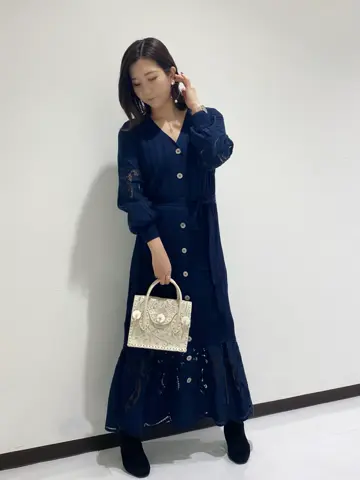 GRACE CONTINENTAL MOMOKO コーディネート画像