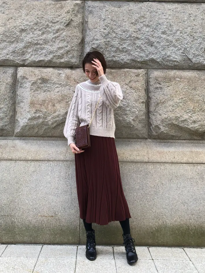 GRACE CONTINENTAL 亀田 未希 コーディネート画像