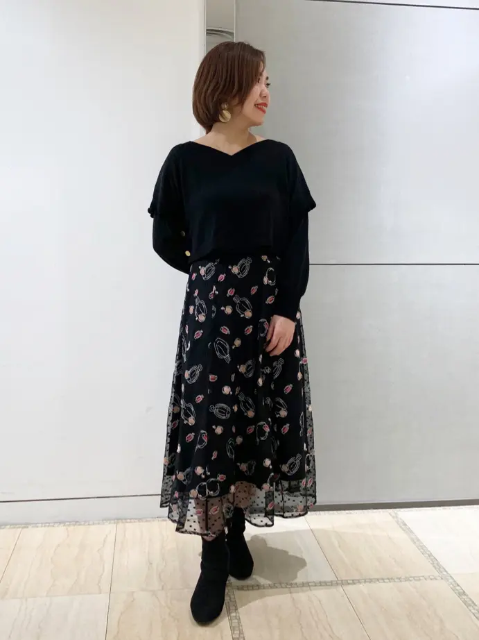 GRACE CONTINENTAL くまさか コーディネート画像