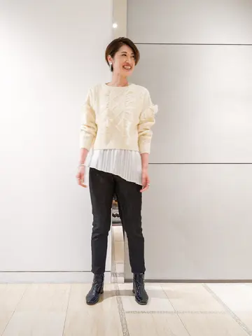 GRACE CONTINENTAL 今野　志保 コーディネート画像