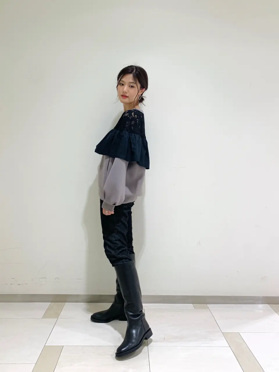 GRACE CONTINENTAL A.Kameyama コーディネート画像