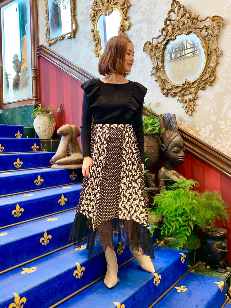 GRACE CONTINENTAL 小笠原　春菜 コーディネート画像