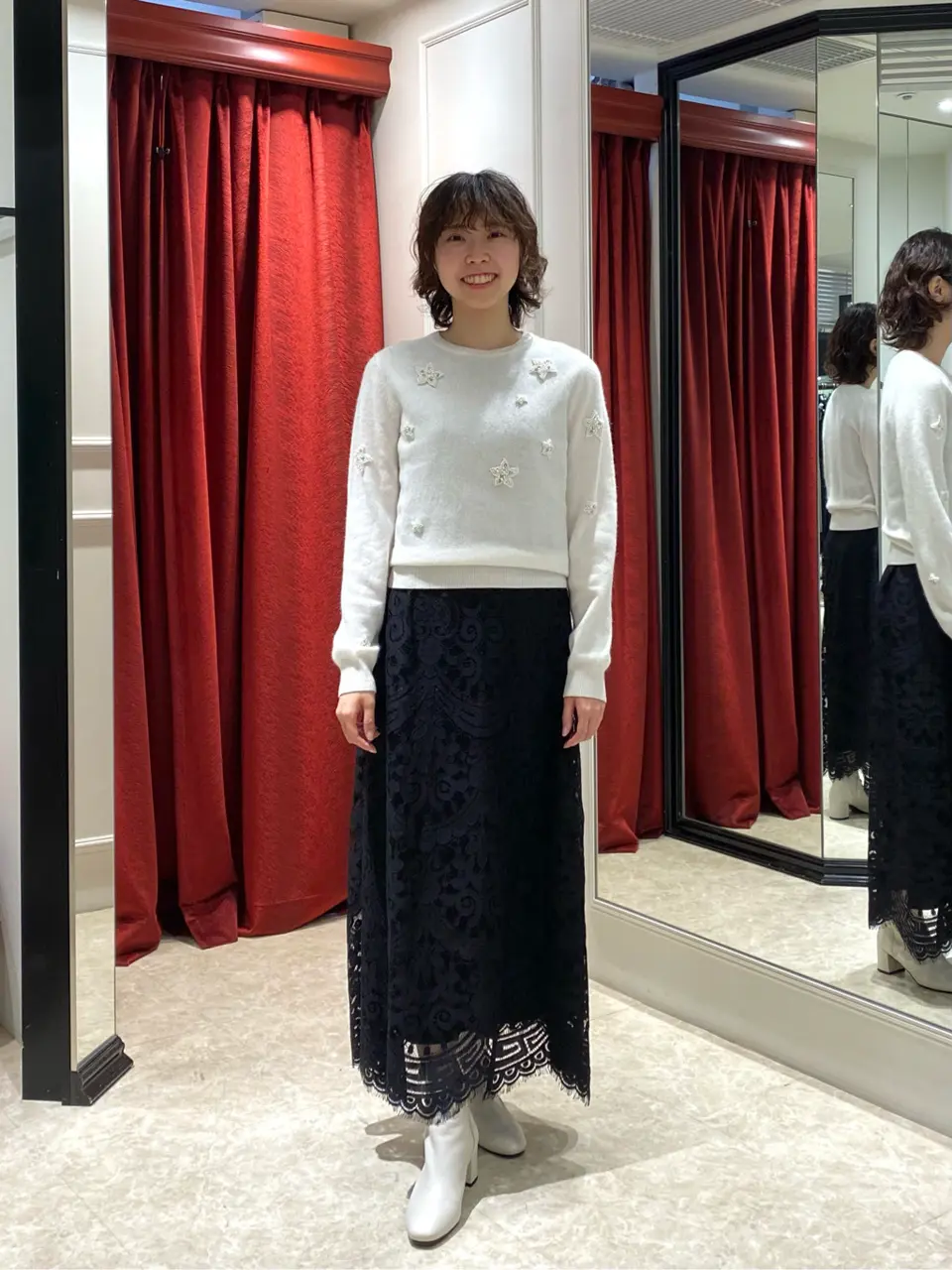 GRACE CONTINENTAL Abe コーディネート画像