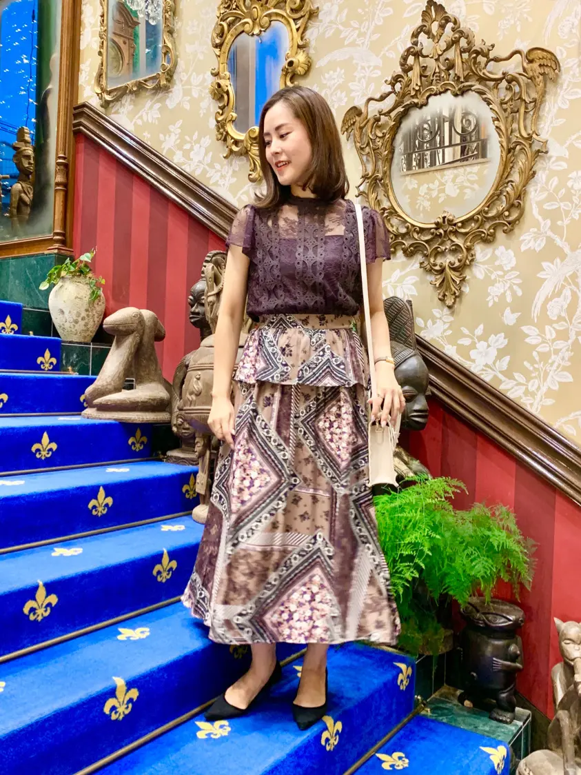 GRACE CONTINENTAL 小笠原　春菜 コーディネート画像