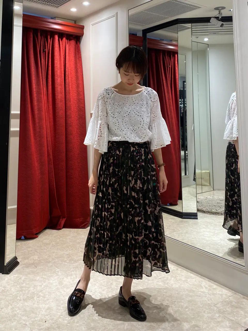 GRACE CONTINENTAL Abe コーディネート画像