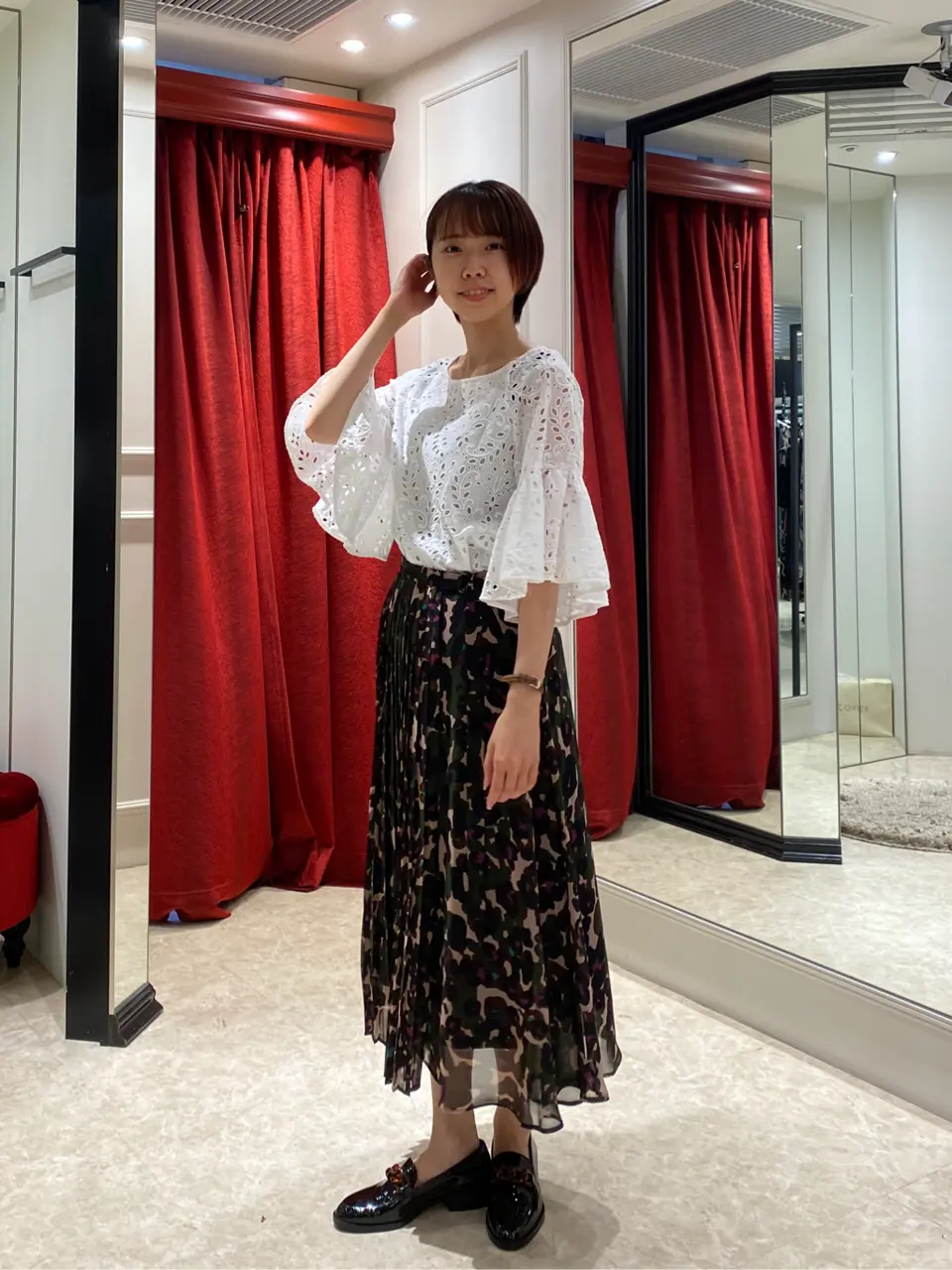 GRACE CONTINENTAL Abe コーディネート画像