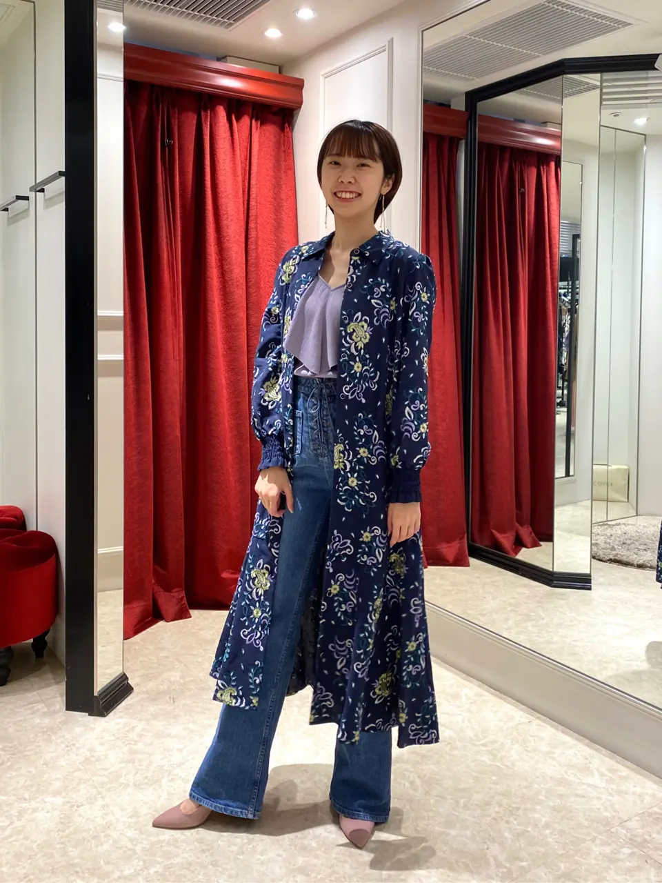 GRACE CONTINENTAL Abe コーディネート画像