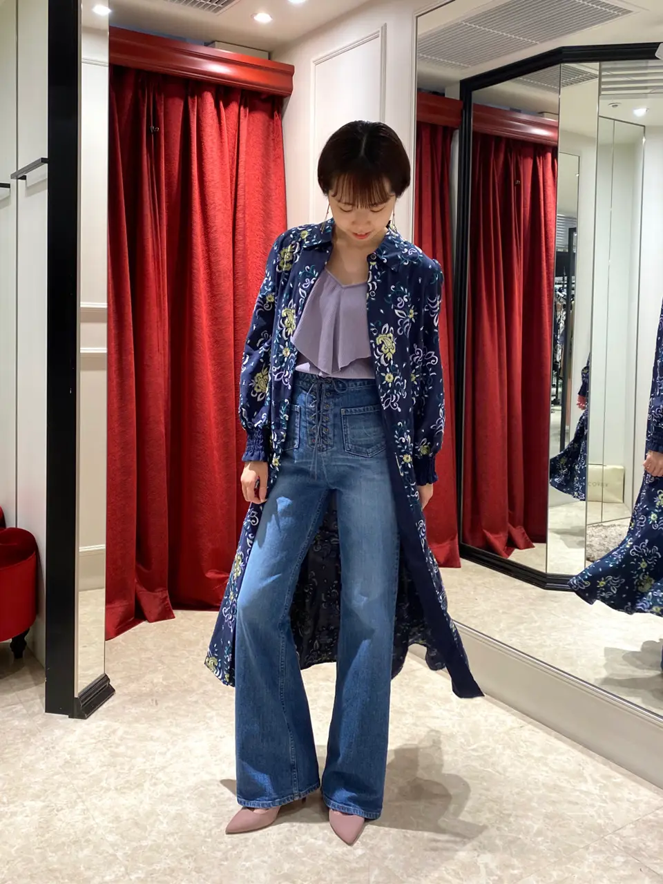 GRACE CONTINENTAL Abe コーディネート画像