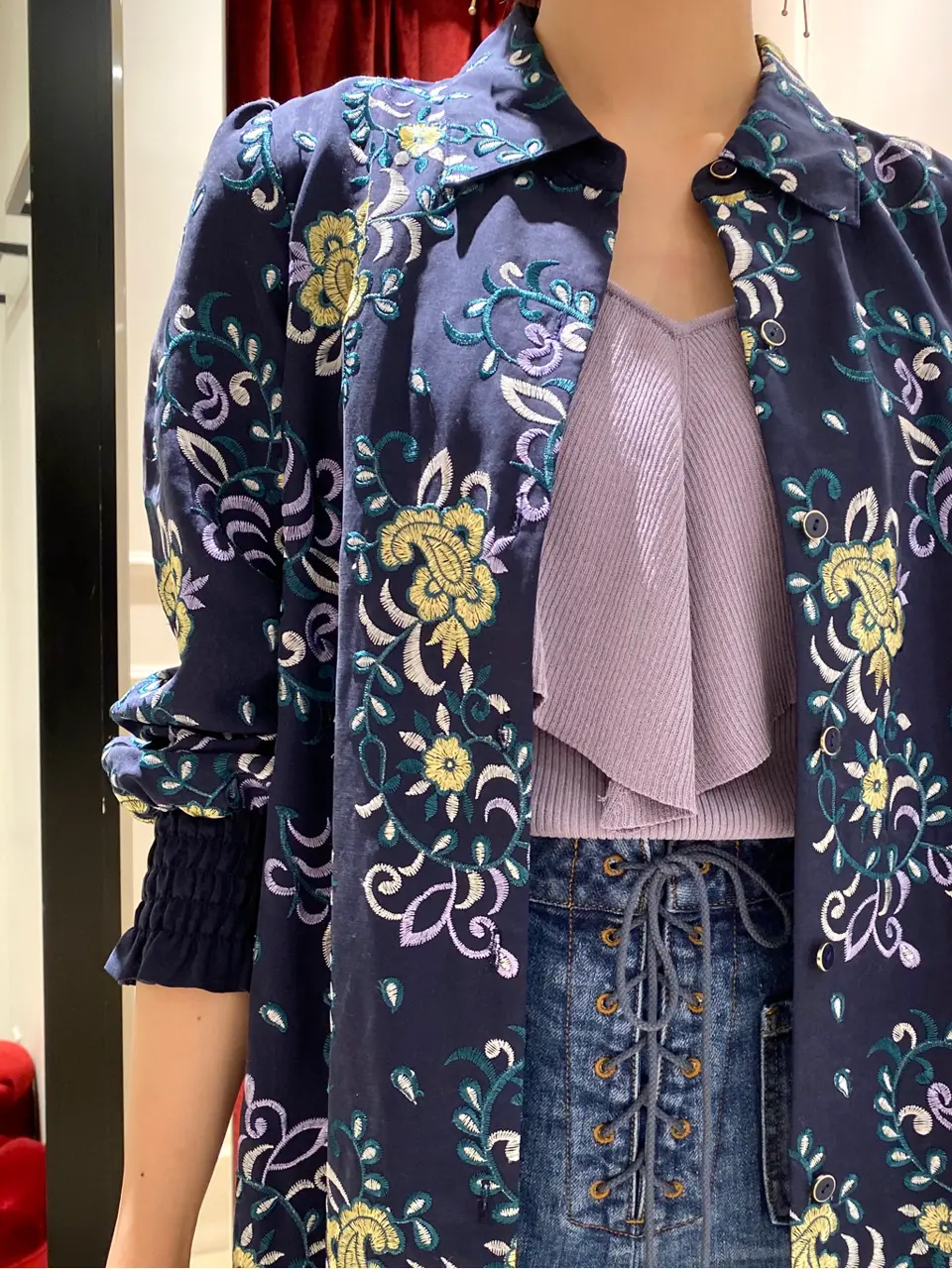 GRACE CONTINENTAL Abe コーディネート画像