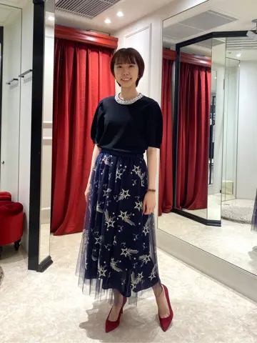 GRACE CONTINENTAL Abe コーディネート画像