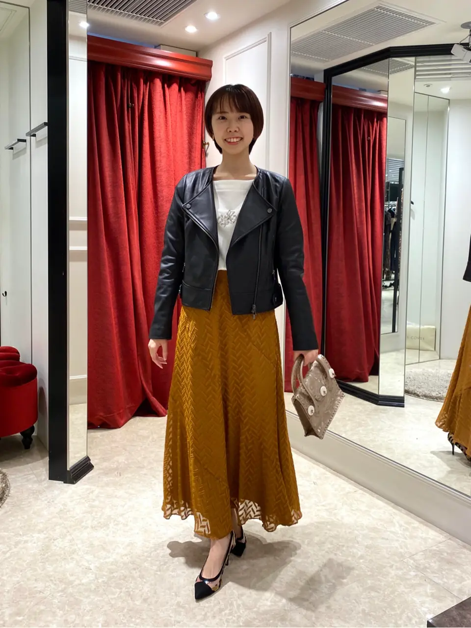 GRACE CONTINENTAL Abe コーディネート画像