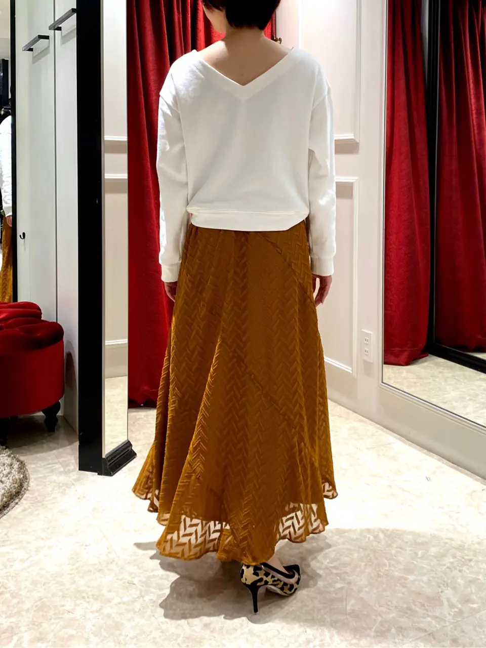 GRACE CONTINENTAL Abe コーディネート画像