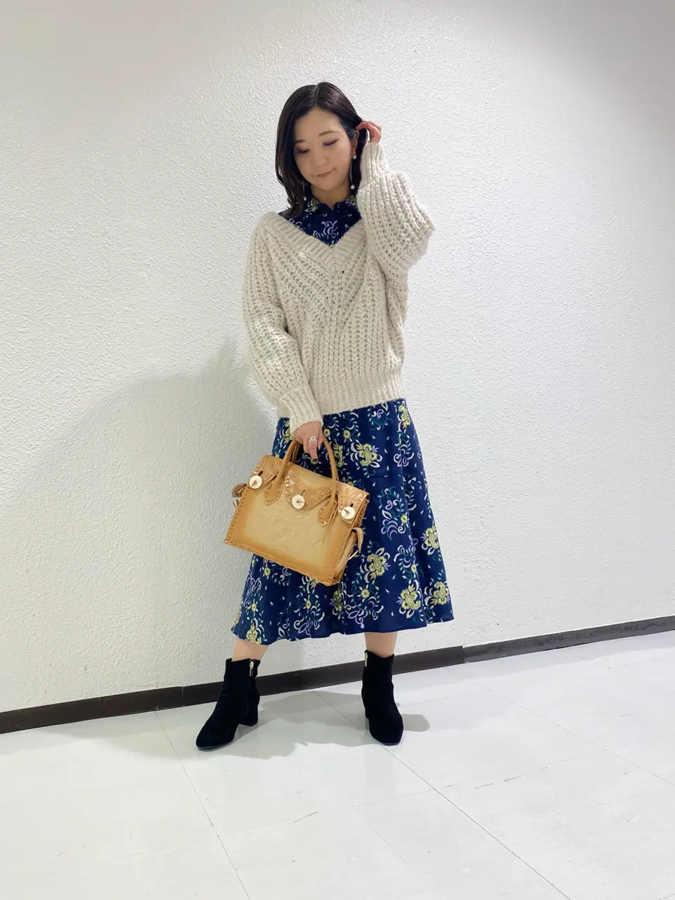 GRACE CONTINENTAL MOMOKO コーディネート画像