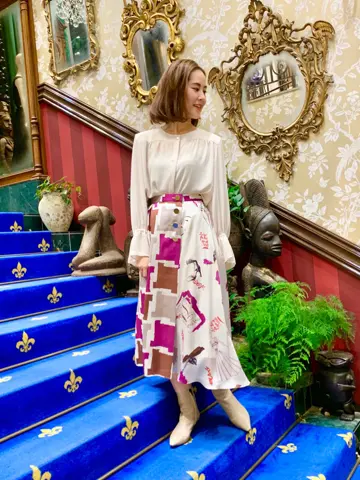 GRACE CONTINENTAL 小笠原　春菜 コーディネート画像