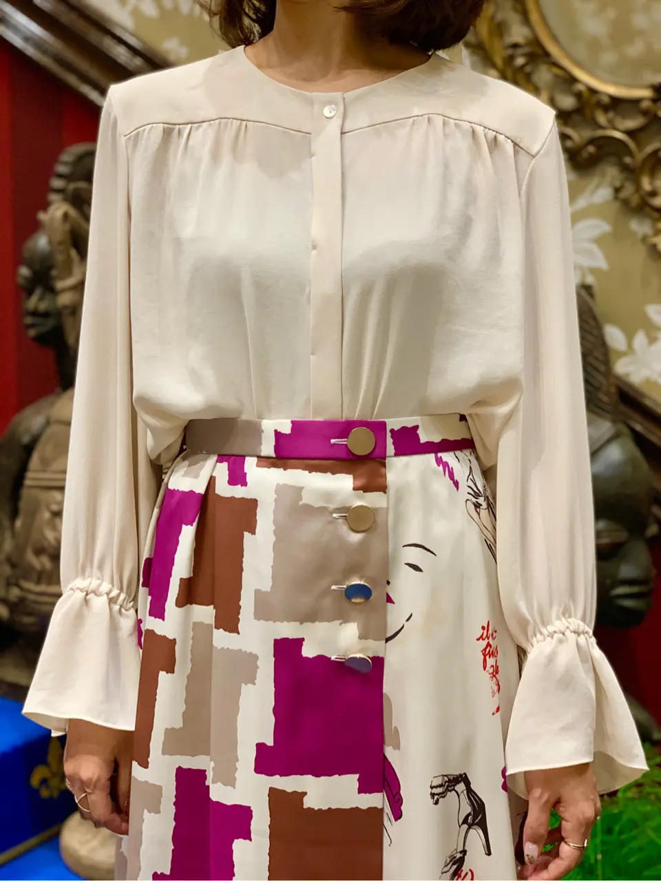 GRACE CONTINENTAL 小笠原　春菜 コーディネート画像