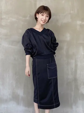 GRACE CONTINENTAL 青木育日 コーディネート画像