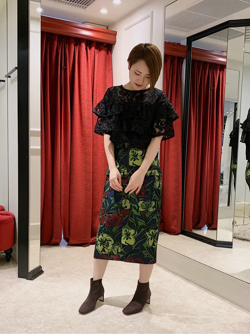 GRACE CONTINENTAL hoshino_y コーディネート画像