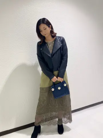 GRACE CONTINENTAL MOMOKO コーディネート画像