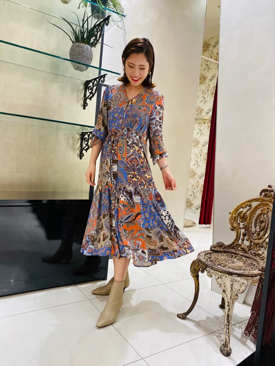 GRACE CONTINENTAL miyata コーディネート画像