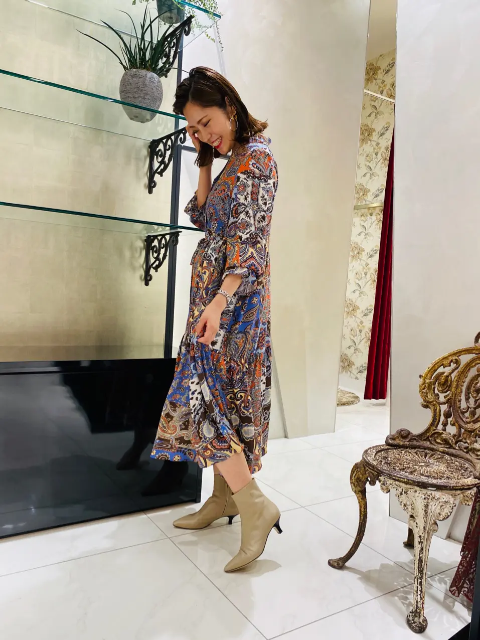 GRACE CONTINENTAL miyata コーディネート画像