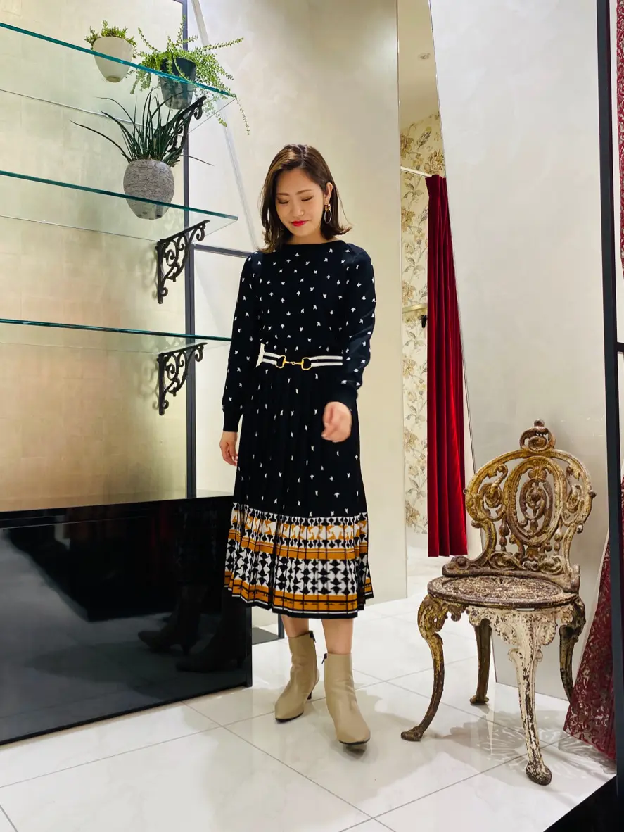 GRACE CONTINENTAL miyata コーディネート画像